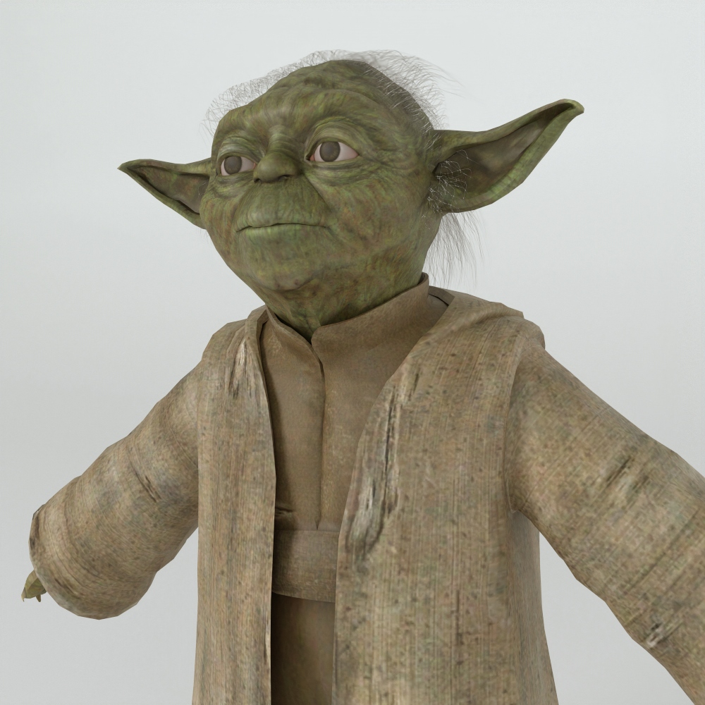 Yoda 3d model by EA09studio 3DOcean